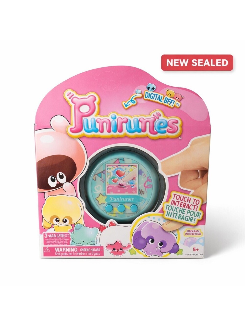 Punirunes Digital Pet Interactive Toy Touch to Interact Virtual Pet New Sealed